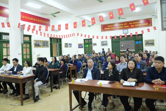 Ứng cử viên đại biểu HĐND xã Đan Phượng bày tỏ cam kết, trách nhiệm với cử tri