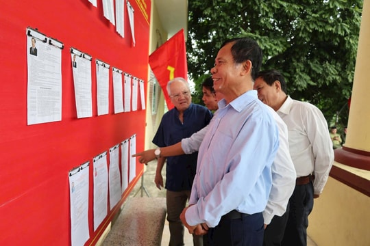 Hà Nội triển khai công tác bầu cử đồng bộ, bài bản, đúng quy định