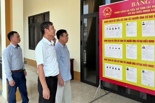 Phú Cát sẵn sàng cho ngày hội toàn dân đi bầu cử