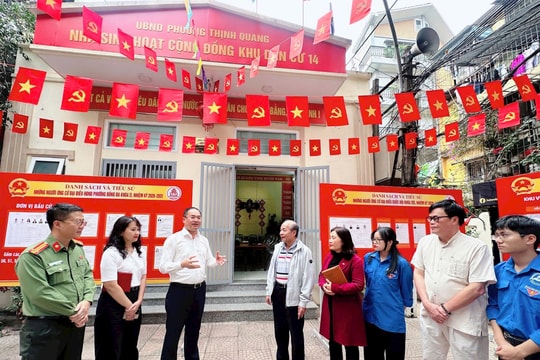 Phường Đống Đa sẵn sàng cho ngày bầu cử 15-3