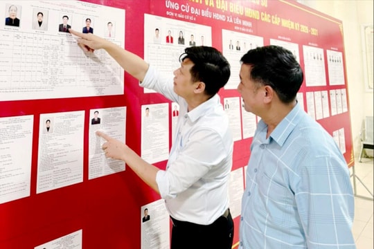 Xã Liên Minh chuẩn bị bài bản, chu đáo cho ngày bầu cử