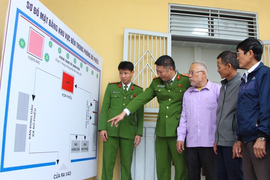 Tăng cường phòng cháy, chữa cháy phục vụ bầu cử tại các xã, phường