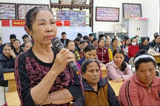 Đoài Phương đẩy mạnh tuyên truyền, tổ chức tiếp xúc cử tri trước ngày bầu cử