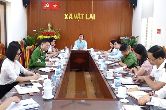Xã Vật Lại sẵn sàng cho ngày hội non sông