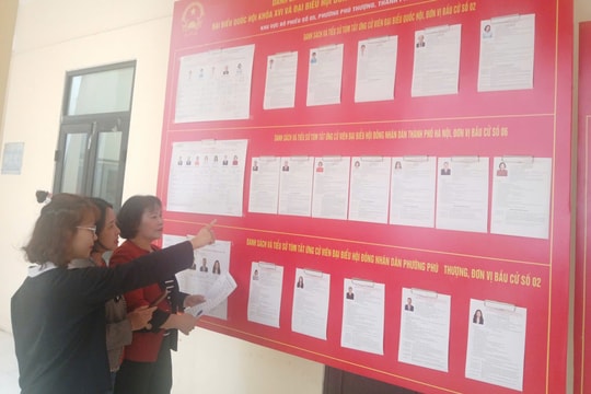 Mỗi lá phiếu một niềm tin