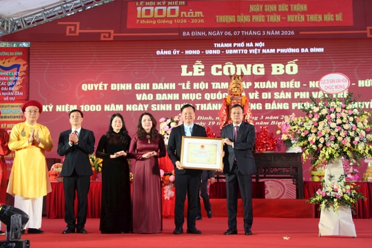 Hà Nội: Thêm một lễ hội được công nhận Di sản văn hóa phi vật thể