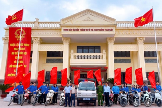 Thanh Liệt lan tỏa không khí ngày hội bầu cử qua hoạt động tuyên truyền lưu động