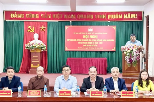Ứng cử viên đại biểu HĐND xã Đại Thanh nêu giải pháp cho những vấn đề dân sinh