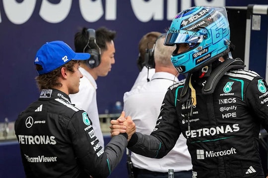 Mercedes thống trị vòng phân hạng Australian GP, George Russell giành pole