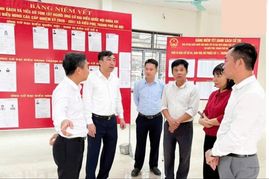 Kiều Phú “nước rút” chuẩn bị ngày hội toàn dân đi bầu cử