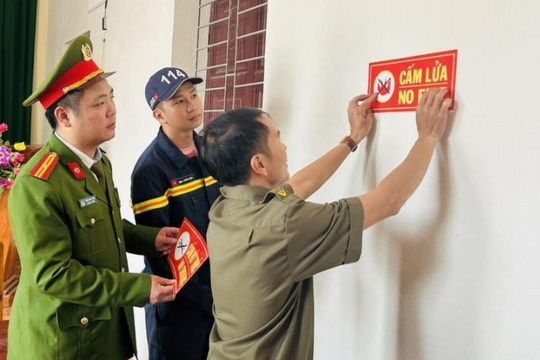 Hoài Đức siết chặt công tác phòng, chống cháy nổ phục vụ ngày bầu cử