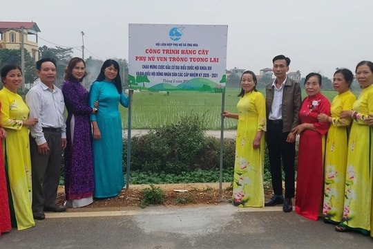 Phụ nữ xã Ứng Hòa lan tỏa phong trào thi đua vì cộng đồng