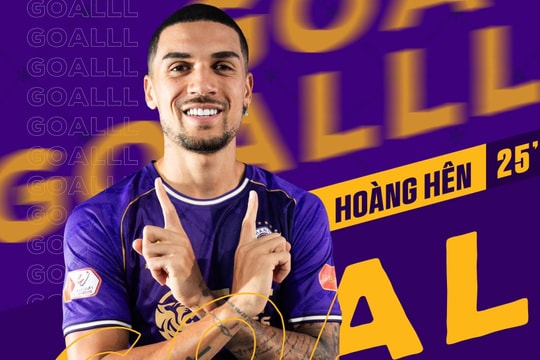 Hoàng Hên tỏa sáng, Hà Nội FC thắng thuyết phục Công an Hà Nội