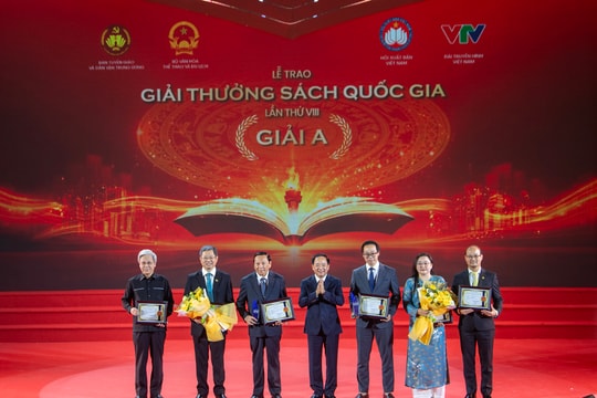 Vinh danh 50 tác phẩm xuất sắc đoạt Giải thưởng Sách quốc gia lần thứ VIII