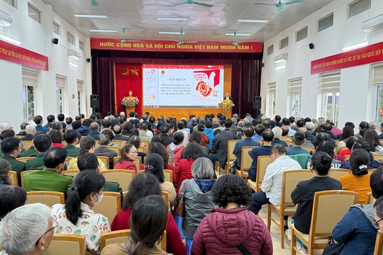 Phường Nghĩa Đô tập huấn nghiệp vụ bầu cử cho các tổ bầu cử