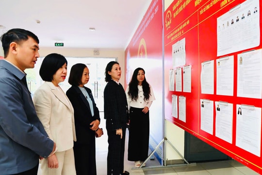 Cử tri phường Dương Nội kỳ vọng vào những đại biểu gần dân và trách nhiệm