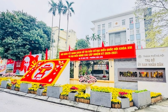 Các phường đẩy mạnh tuyên truyền, cổ động trực quan, sẵn sàng cho ngày bầu cử