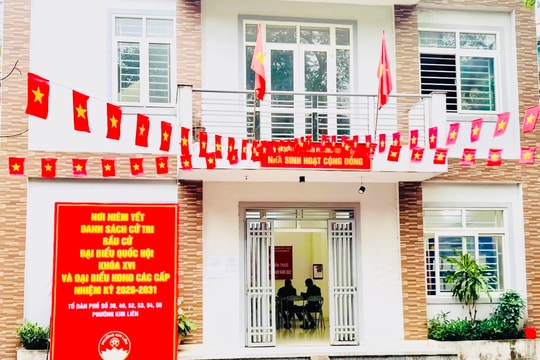 Phường Kim Liên chuẩn bị chu đáo cho Ngày hội non sông