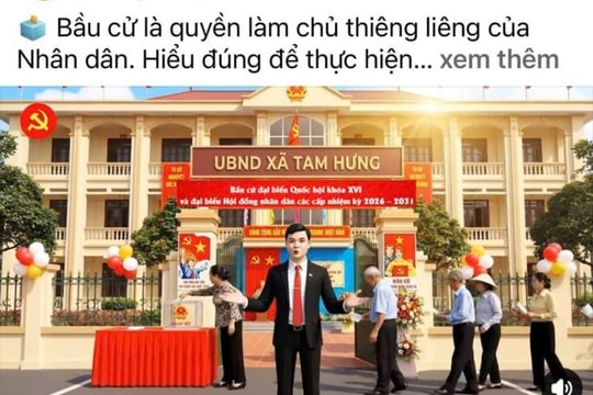 Tam Hưng ứng dụng AI trong tuyên truyền bầu cử