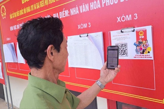 Quốc Oai xây dựng bản đồ số phục vụ công tác bầu cử