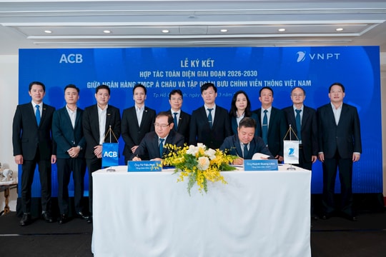 ACB hợp tác toàn diện với VNPT mở rộng hệ sinh thái tài chính- công nghệ