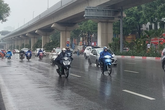 Hà Nội tiếp tục mưa, rét, nhiệt độ thấp nhất 15 độ C