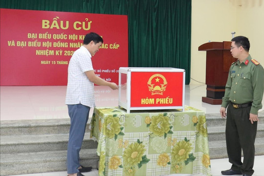 Bảo đảm tuyệt đối an toàn, minh bạch cho ngày bầu cử