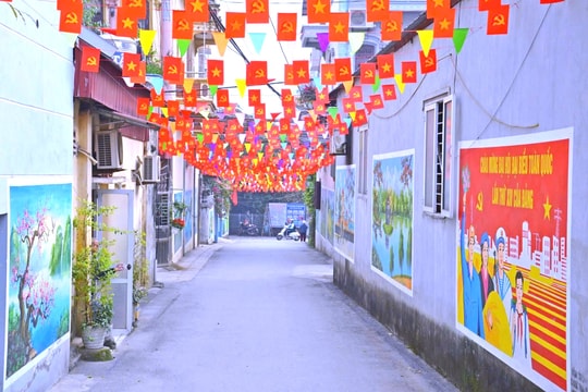 Rộn ràng khí thế bầu cử ở Tùng Thiện