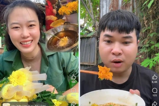 Trào lưu chế biến hoa làm món ăn: Nhiều rủi ro về sức khỏe