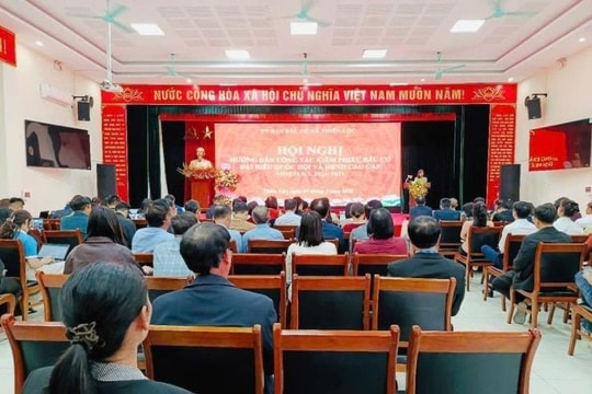 Xã Thiên Lộc tăng cường tuyên truyền, tập huấn, bảo đảm chất lượng ngày bầu cử