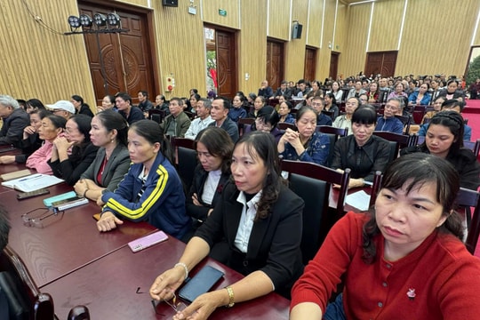 Xã Thanh Oai: 350 cán bộ được tập huấn nghiệp vụ về công tác bầu cử