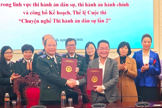 Phát động Cuộc thi “Chuyện nghề thi hành án dân sự” lần thứ hai