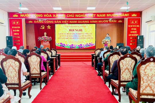 Nam Phù tập huấn nghiệp vụ quản lý di tích, lễ hội