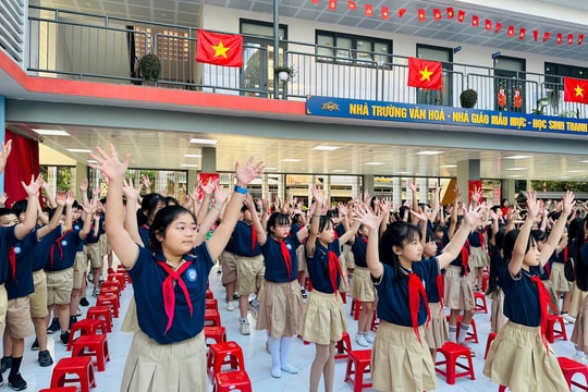 Hà Nội: Sôi nổi ngày hội "Thiếu nhi vui khỏe - Tiến bước lên Đoàn"