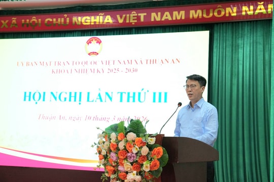 MTTQ Thuận An đánh giá tình hình công tác quý I-2026