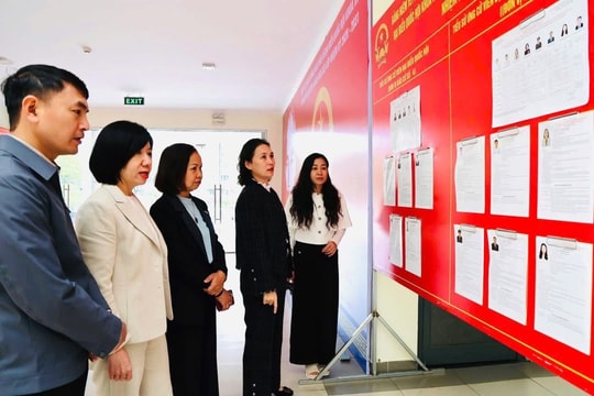 Mặt trận phường Dương Nội chủ động, sáng tạo trong triển khai công tác bầu cử