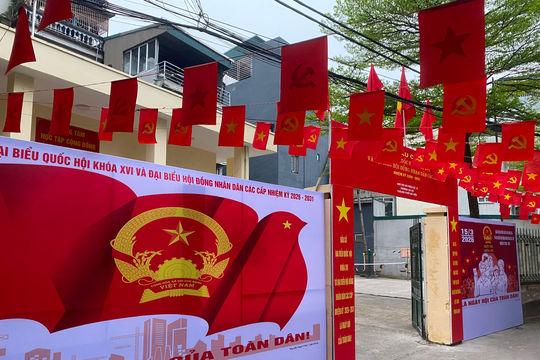 Phường Tây Hồ: Tạo mọi điều kiện thuận lợi để cử tri tham gia bầu cử