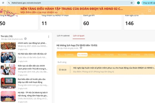 [Podcast] Tin tức ngày 10-3: Hà Nội sắp vận hành nền tảng số “Một điểm đến của mọi nhiệm vụ”