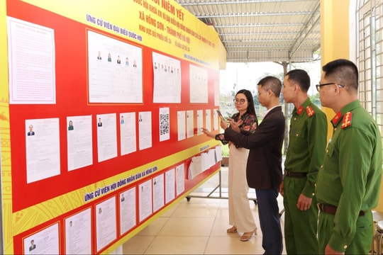Hồng Sơn rà kỹ từng khâu trước ngày bầu cử