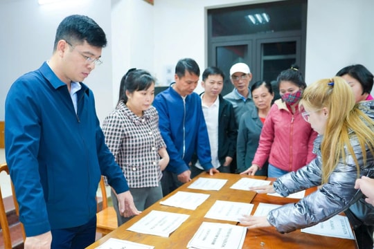 Xã Quốc Oai ứng dụng công nghệ AI vào tuyên truyền bầu cử