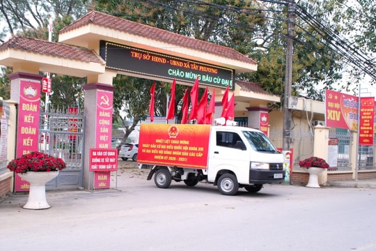 Xã Tây Phương sẵn sàng cho ngày bầu cử đại biểu Quốc hội và HĐND các cấp