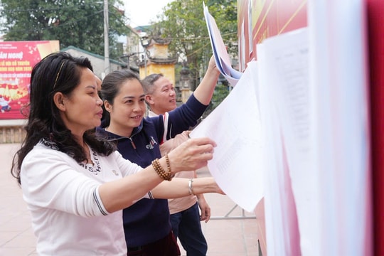 Phường Phú Lương chủ động rà soát các khâu cuối trước ngày bầu cử