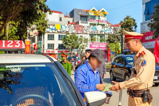 Bảo đảm trật tự, an toàn giao thông phục vụ ngày bầu cử