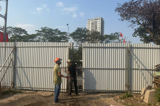 Phường Đại Mỗ tiếp tục xử lý vi phạm đất đai khu vực Đằng Xung – Dộc Khoai