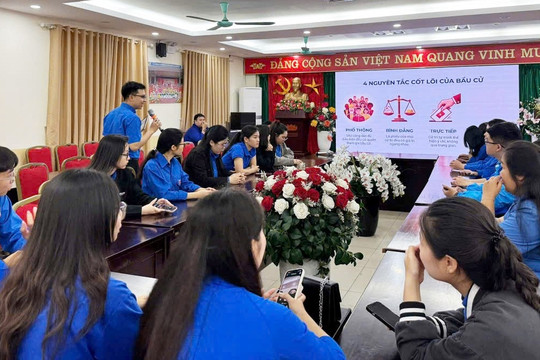 Phường Hồng Hà ra mắt bản đồ số thông tin bầu cử