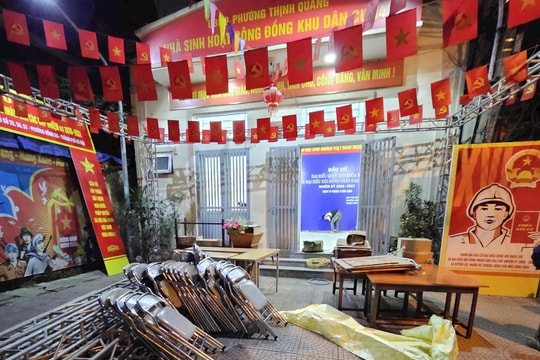 Phường Đống Đa khẩn trương hoàn tất chuẩn bị cho ngày hội toàn dân