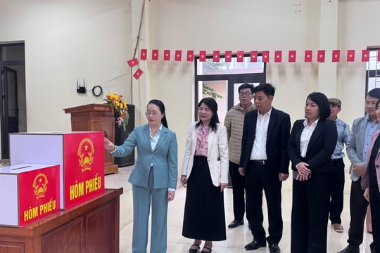 Xã Trung Giã: Cơ bản hoàn thành các điều kiện chuẩn bị bầu cử