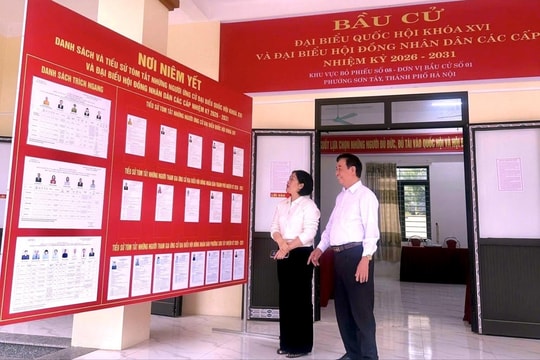 Không khí “ngày hội toàn dân” ở phường Sơn Tây