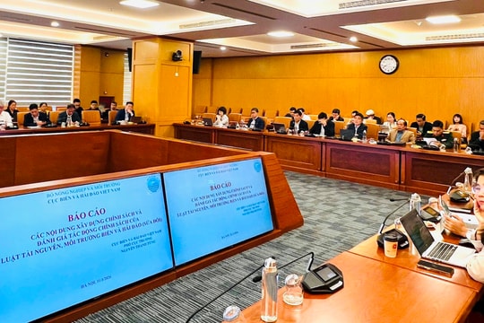 Tham vấn chính sách xây dựng Luật Tài nguyên, môi trường biển và hải đảo (sửa đổi)