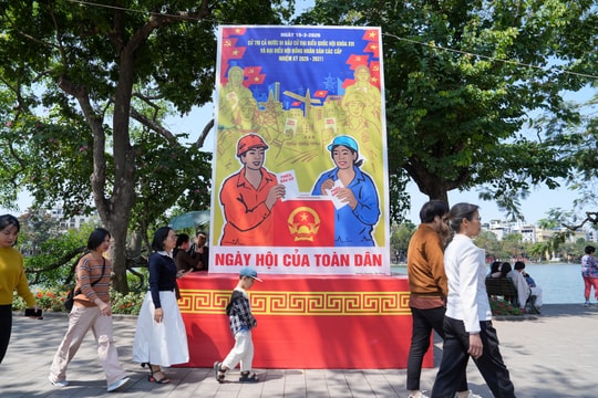Tiến độ bầu cử tại Hà Nội và cả nước